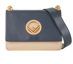 Kan I F, Leather, Navy/Beige, 8241, S, 2*